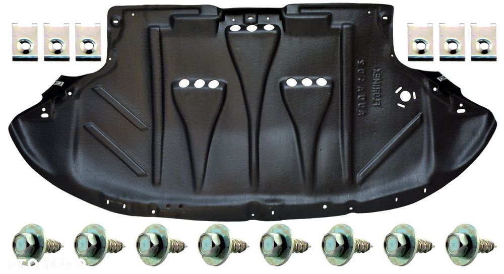 AUDI A4 B6 B7 00-08 OSŁONA SILNIKA SPINKI HDPE - 1