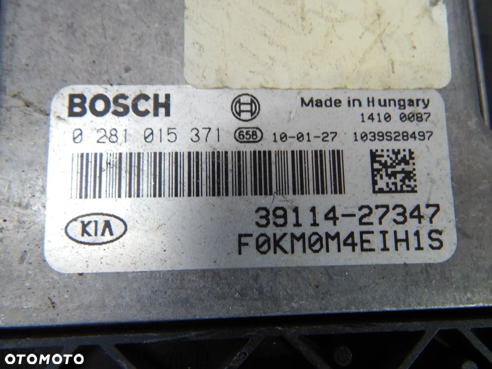 zestaw startowy sterownik stacyjka 2.0 crdi Kia Sportage II Tucson 05-10 carens ceed Łuków części - 8
