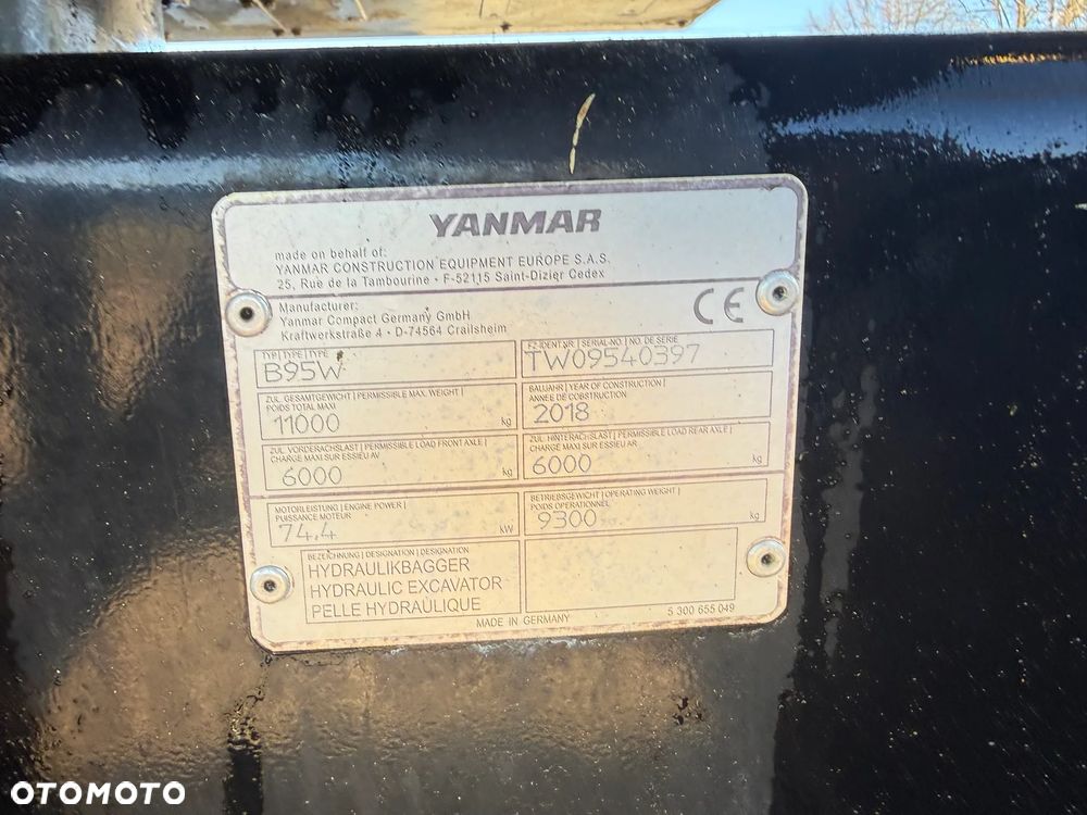Yanmar B 95 W - 7