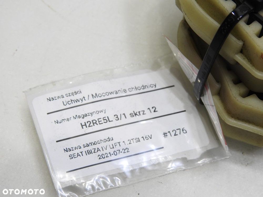 UCHWYT MOCOWANIE CHŁODNICY SEAT IBIZA IV 1.2 TSI - 7