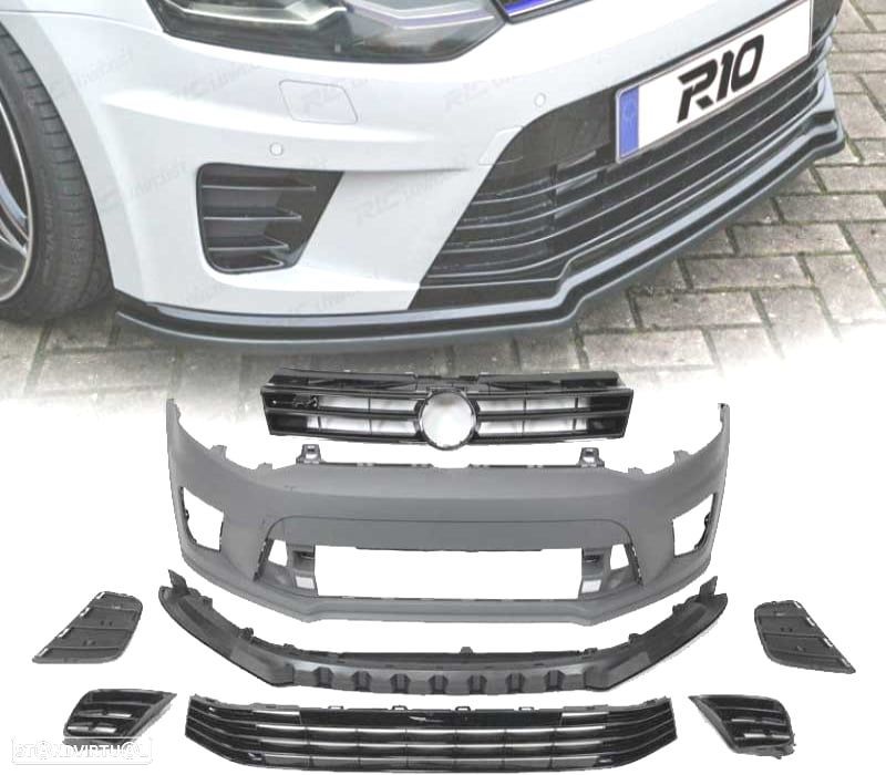 PARA-CHOQUES DIANTEIRO VOLKSWAGEN VW POLO 09-17 LOOK WRC - 1