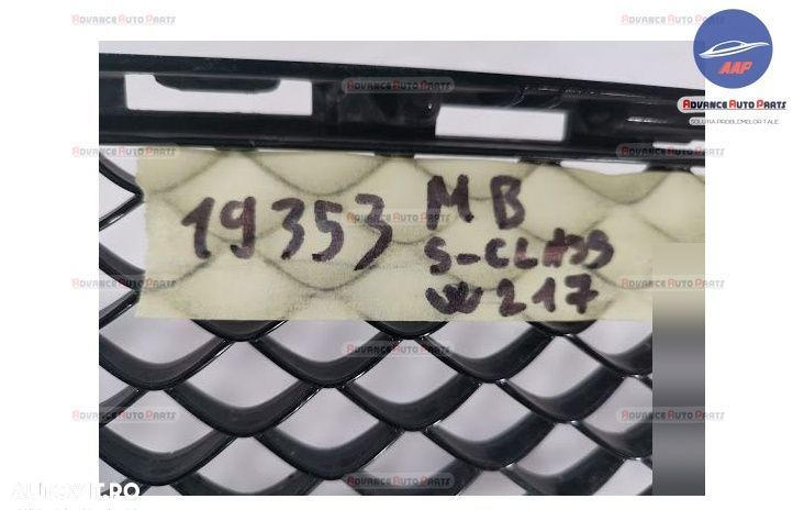 Grila Inferioara AMG originala cu senori Mercedes-Benz  S-Class  W222/ - 7