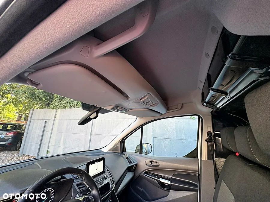 Ford Transit Connect 3 osoby LONG MAXI Klima Navi Kamera Czujniki parkowania GrzSzyba Bluetooth Apple Car Play Android Auto Bagażnik dachowy Hak Nowy rozrząd i oleje Gotowy do jazdy Pełny 2019 rok - 17