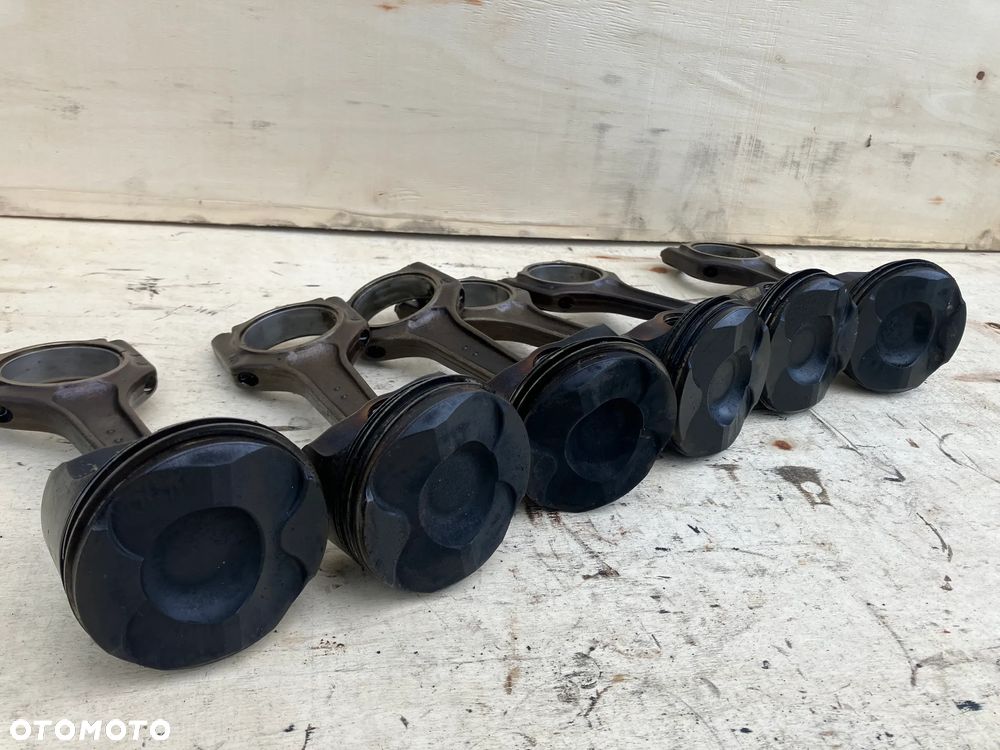 TŁOK KORBOWÓD BMW E60 E90 N53B25A N53 N52 TŁOKI KORBOWODY - 5