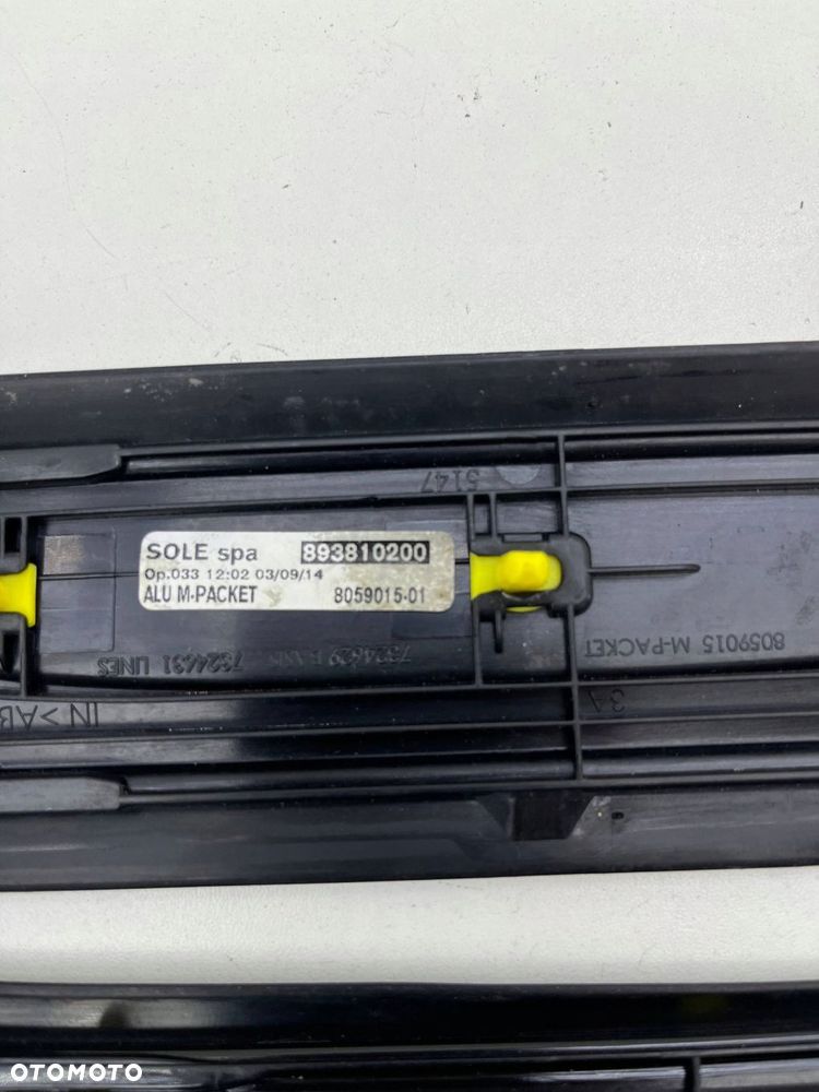 BMW 3 F34 LISTWY NAKŁADKI PROGOWE M-PAKIET 8051037 - 8