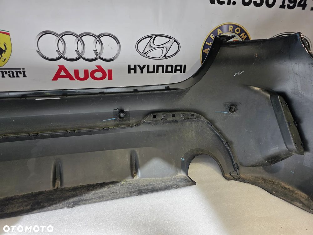 BMW 1 F40 19- M-PAKIET ZDERZAK TYLNY TYLNI TYŁ NA 4xPDC KOLOR CZARNY METALIK NR 51128070949 + 51128070950 NR AUKCJI NZ1935 - 27