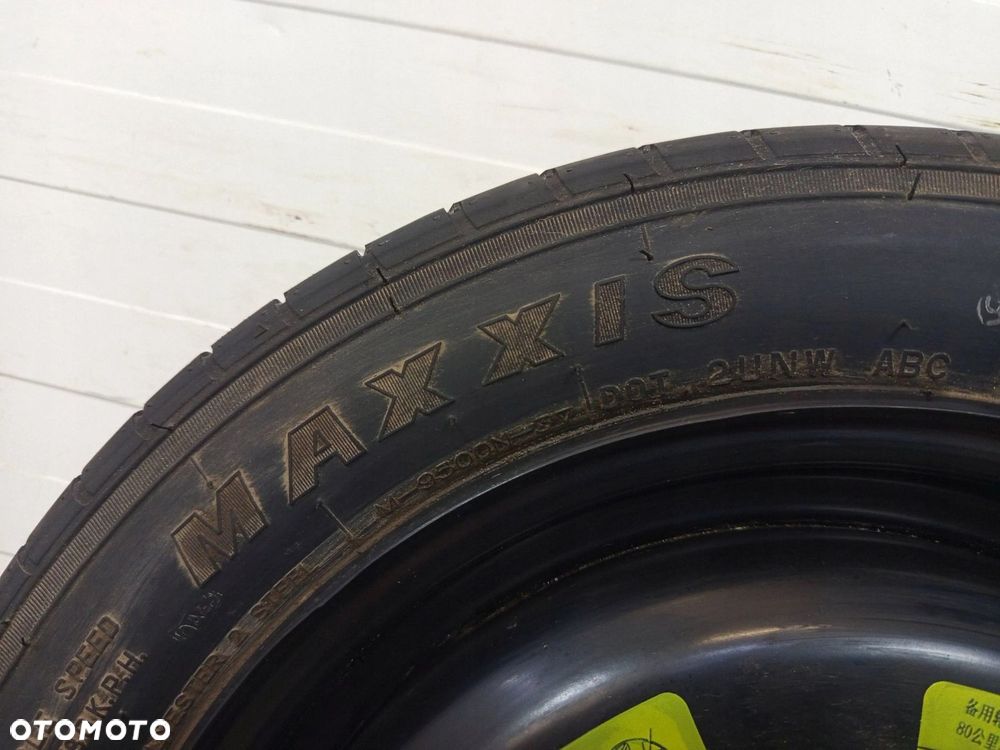 KOŁO DOJAZDOWE ZAPASOWE PEUGEOT 208 3.5JX15 ET15 4X108 125/80R15 60AR1 - 7