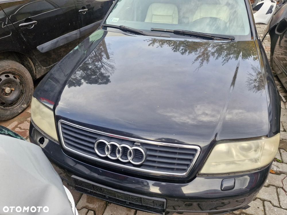 Audi A6 C 5 (kombi) pojazd na części: maska, zderzak, drzwi, szyby, lusterka, chłodnica .. - 4