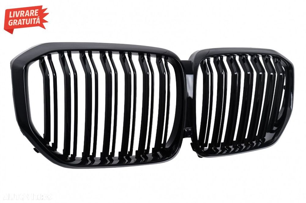Grila Centrala BMW X5 G05 (2018-2022) Negru Lucios M Design - 2