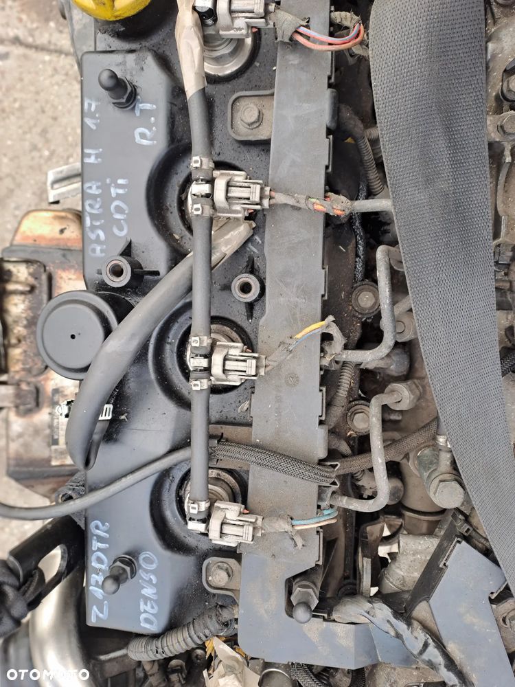 Opel Astra 1.7 CDTi silnik kompletny kod A17DTR Z17DTR układ wtryskowy Denso - 6