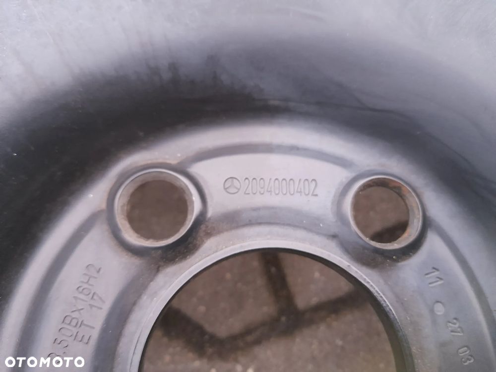 Koło dojazdowe Mercedes Audi 16" A2094000402 Continental - 2