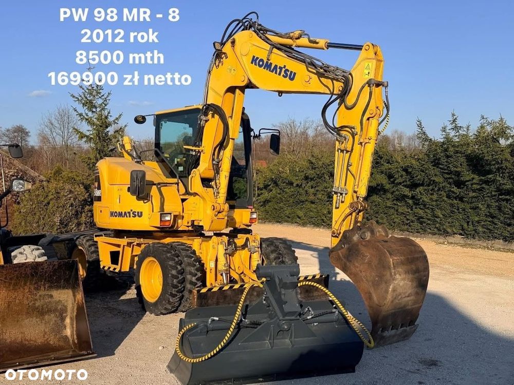 Terex Koparka kołowa TEREX Tw85 SCHAEFF HML32 1 wł 4300mth  ramię 3xłamane koła na bliźniaku 85% 3 łyżki do kopania Dodatk linie hydr. CatM314 309 Volvo EWR130E Jcb110w Case WX95 YANMAR B95W - 29