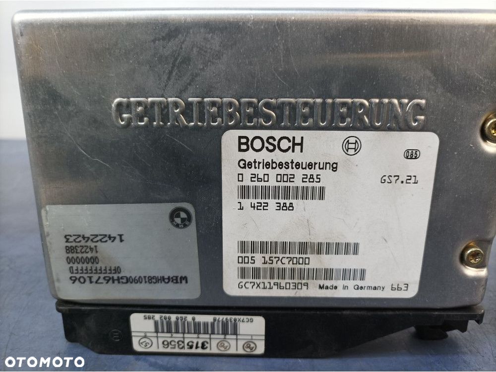 BMW 5 E34 STEROWNIK SKRZYNI BIEGÓW 1422388 - 2