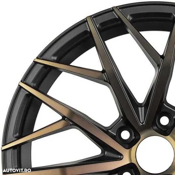 Jante R17 5x112 Gold Face | Audi, VW, Skoda, Cupra, BMW, Mercedes - 6