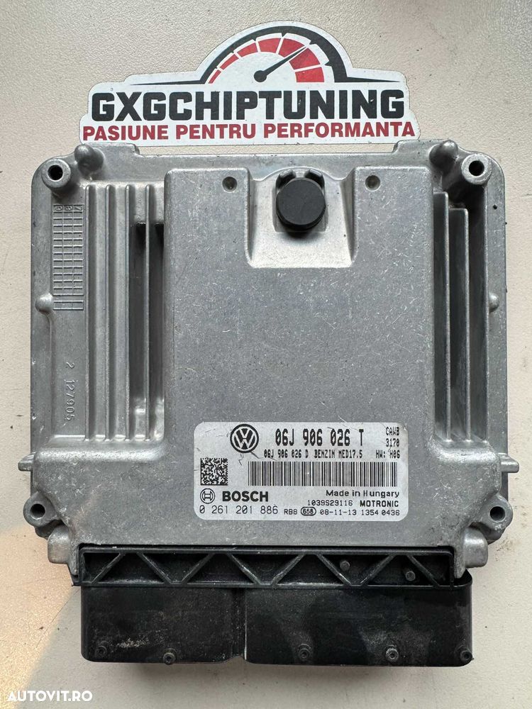 Calculator motor VW Tiguan 2.0 06J906026CT 0261S04576 MED17.5 - 1
