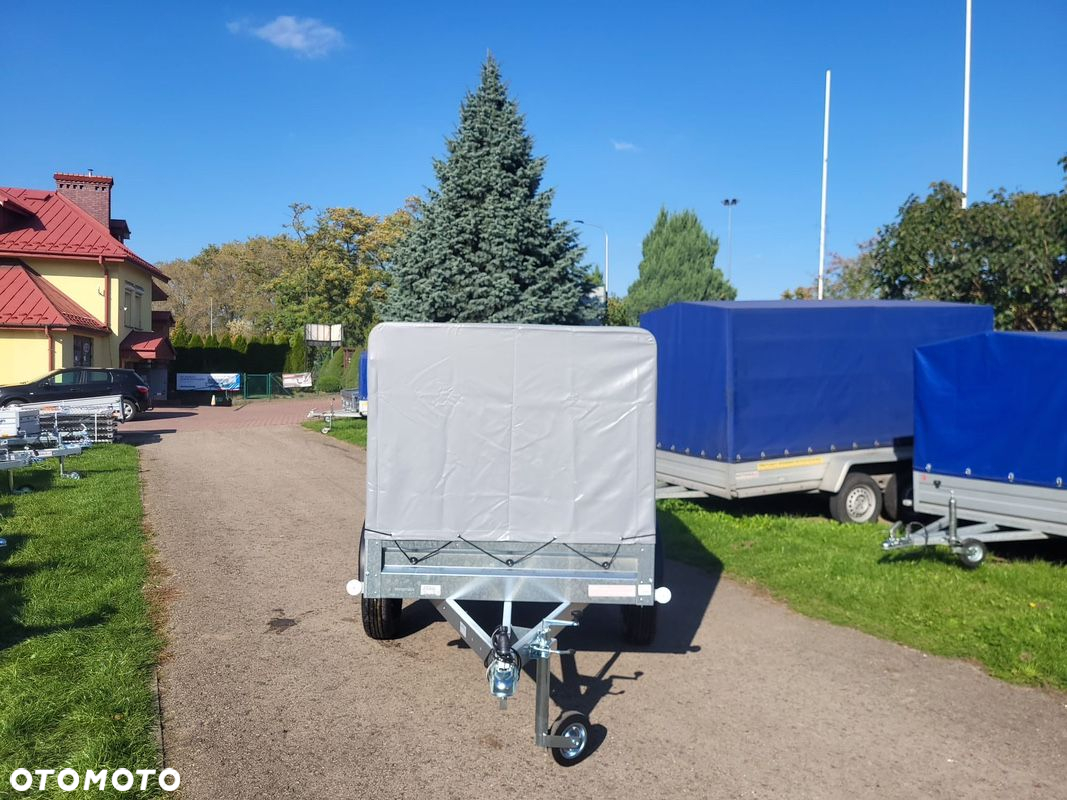 Neptun Przyczepa Neptun  N7-202ptd ze stelażem i plandeka 80cm DOSTAWA HIT CENOWY! - 12