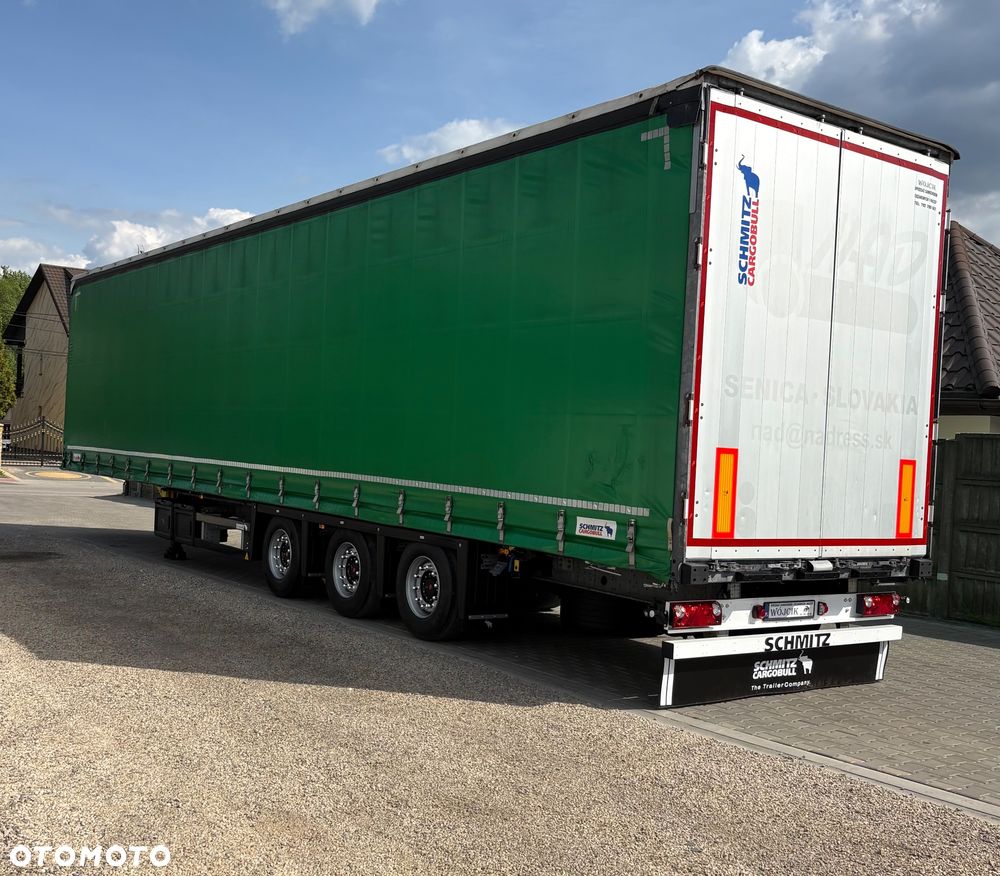 Schmitz Cargobull Mega Oś Podnoszona Mulda 7.2m Nowe Opony - 7