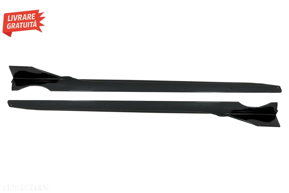 Pachet Exterior Aero BMW X7 G07 (2018-2022) M-Tech Black Knight Design Negru Lucio- livrare gratuita - 19