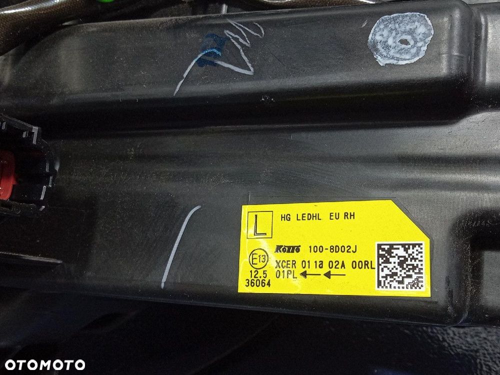 NISSAN QASHQAI III J12 REFLEKTOR PRAWY LAMPA PRZEDNIA FULL LED 100-8D02J - 6