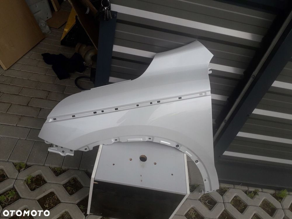 Błotnik lewy Renault Koleos II biały ładny perła - 2