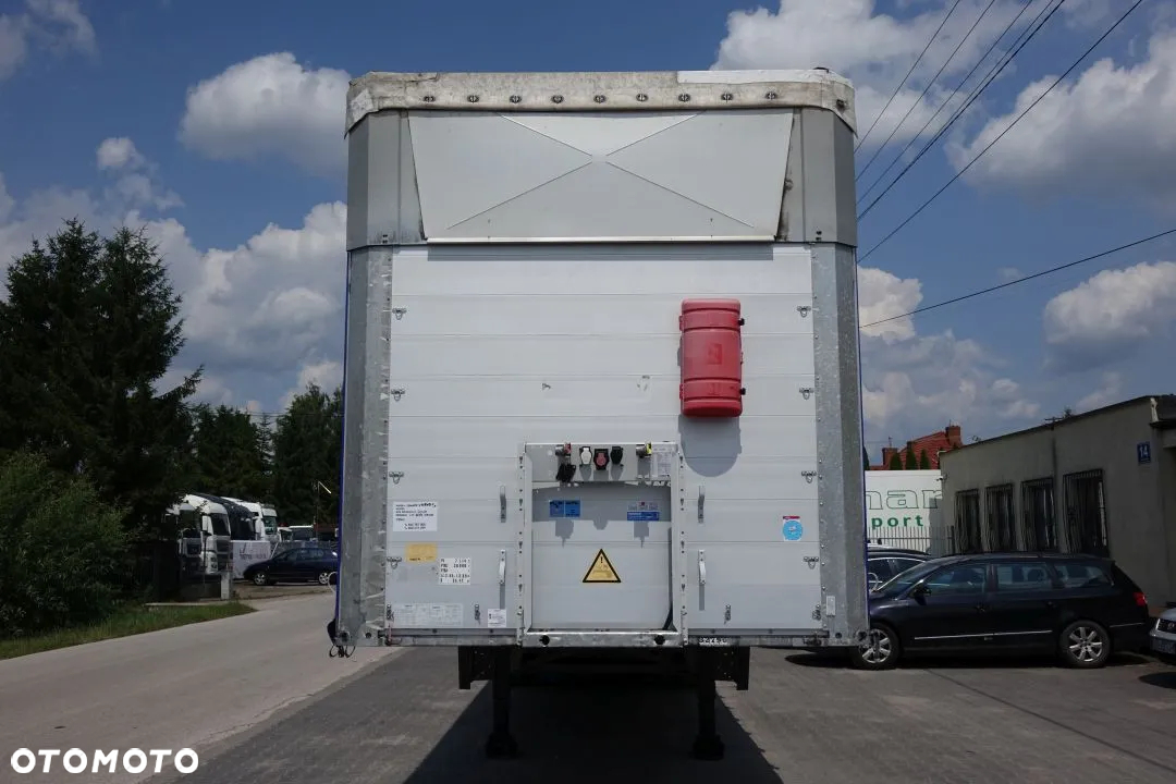 Schmitz Cargobull FIRANKA / VARIOS / OCYNK / OSIE SCHMITZ / NOWE PLANDEKI / DACH PODNOSZONY/ KOSZ NA KOŁO ZAPASOWE - 2