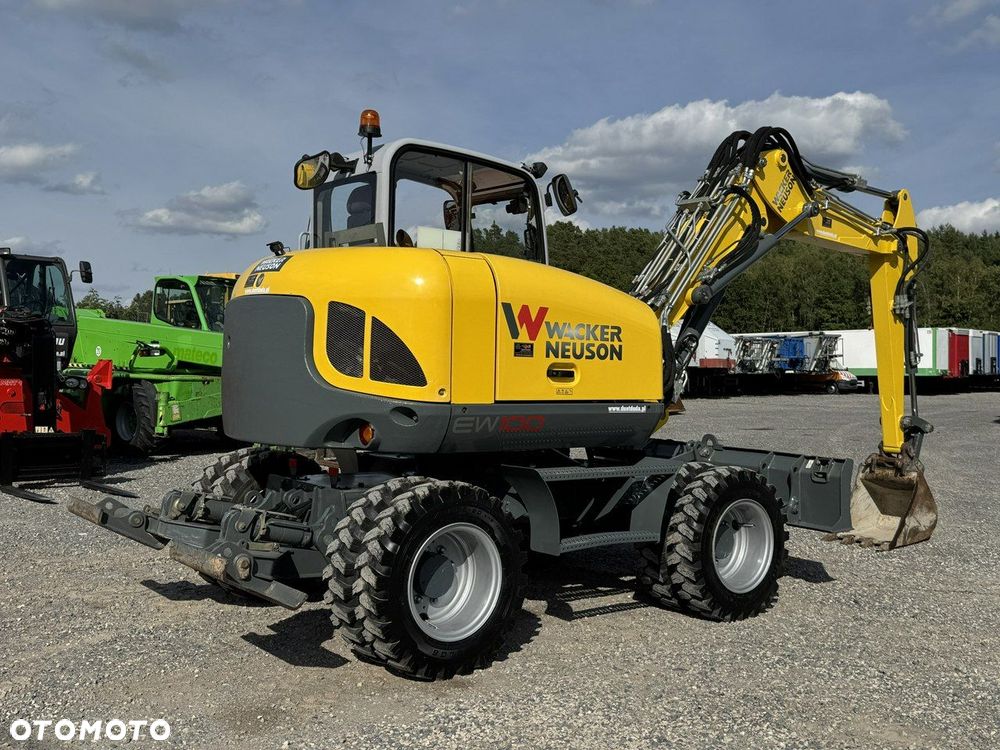 Wacker Neuson Neuson EW100 Pług + Podpory 10 ton Szybkozłącze Klimatyzacja - 3