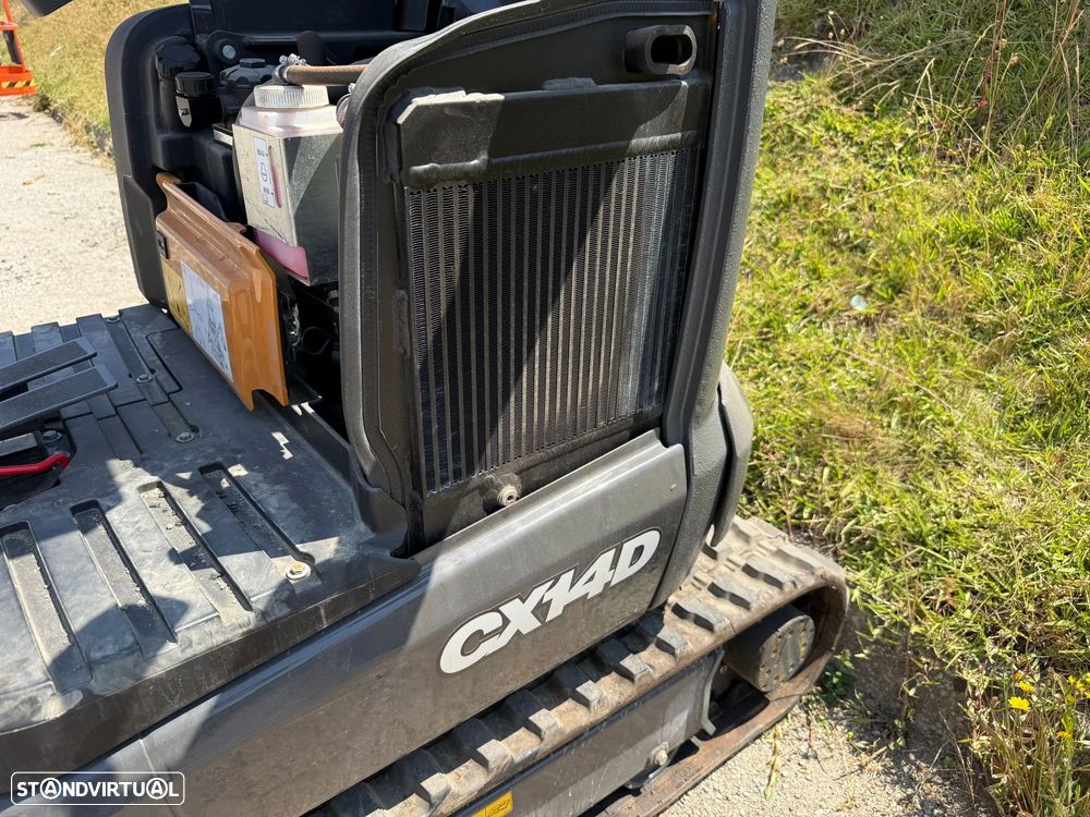 Case CX14D Canopy - mini escavadora - 6