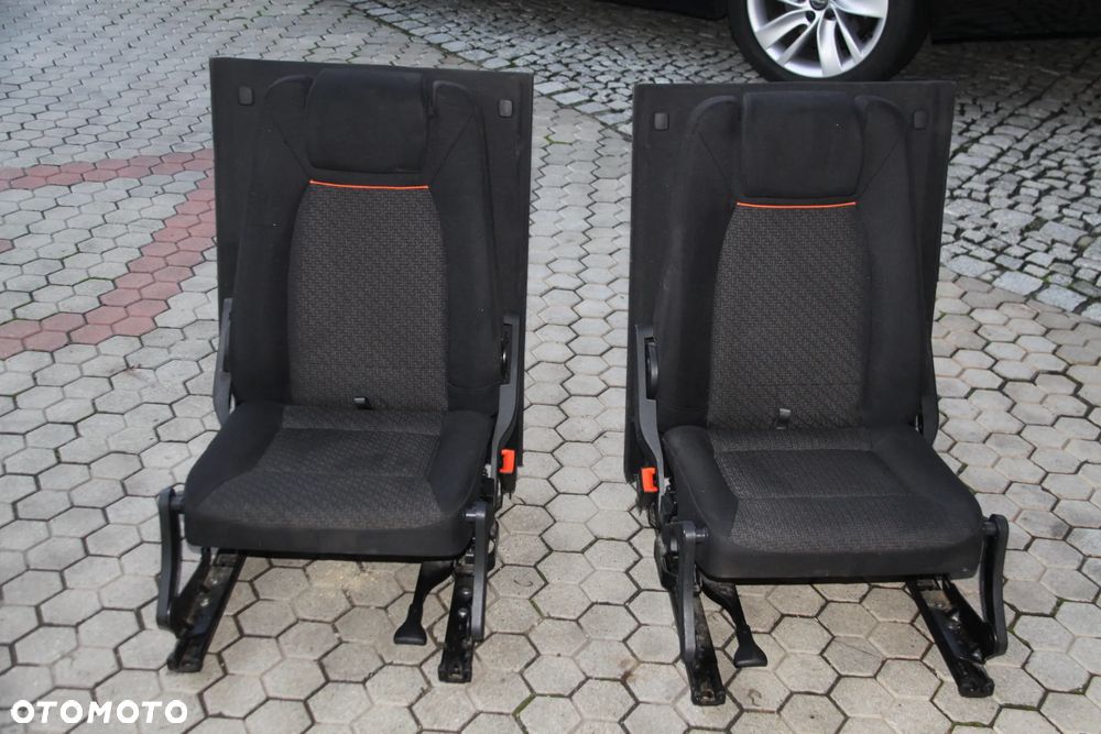 Fotel Tył Tylny  III Rząd  PRAWY / LEWY FORD GALAXY WA6 MK2 06-10 - 1