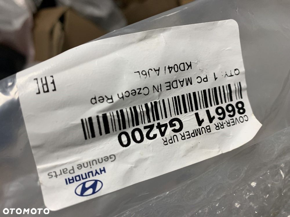 NOWY ORYGINALNY ZDERZAK TYLNY TYŁ HYUNDAI I30 WAGON KOMBI III 3 17-25  86611-G4200 - 5