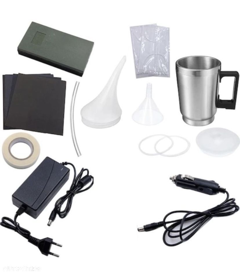 Kit restaurare faruri auto cu polimer lichid 600 ml   Nou  Sigilat - 5