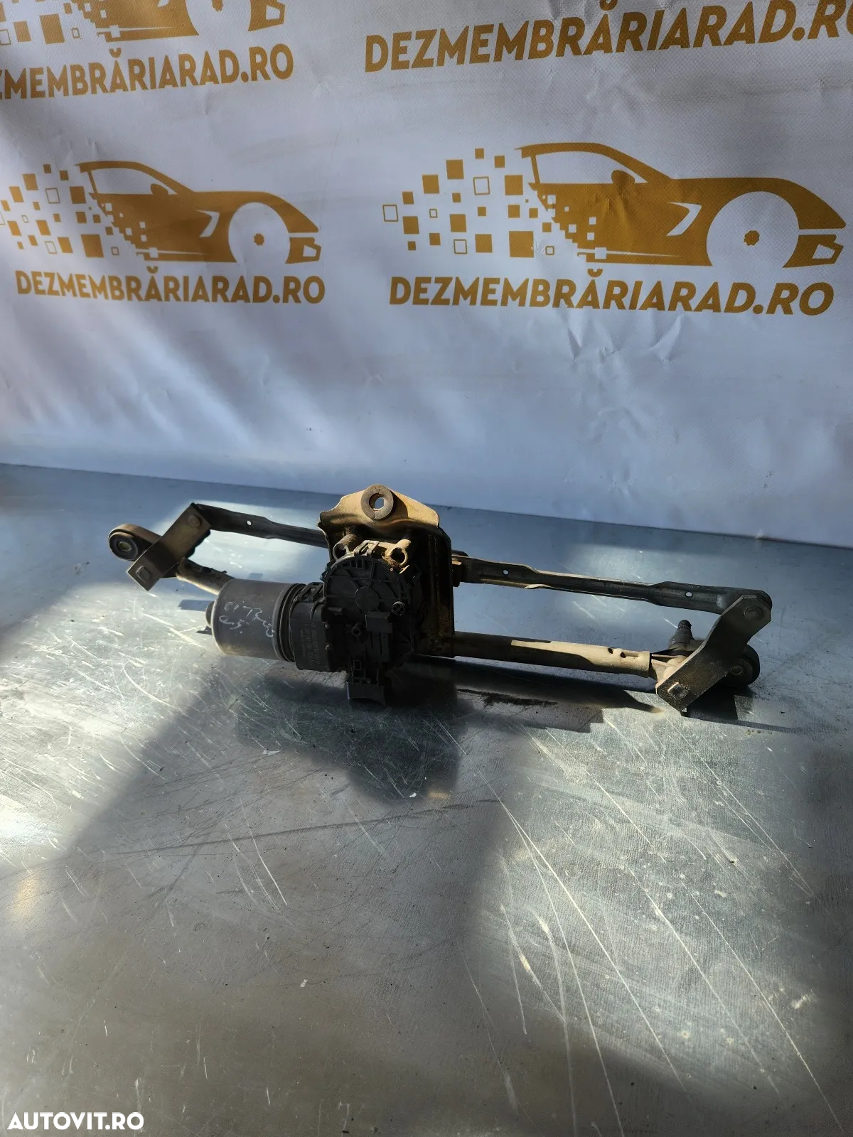 Ansamblu Motoras Stergatoare Citroen C5  An 2001-2002-2003-2004 Volan Stanga Europa - Dezmembrari A - 3
