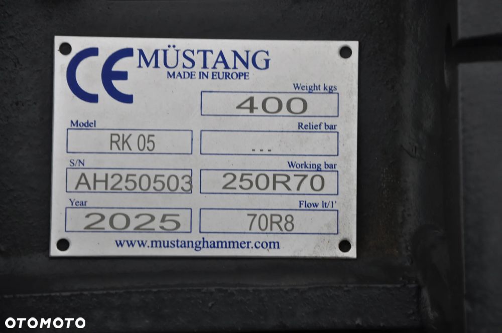 Nożyce wyburzeniowe szczeka kruszaca Mustang RK 05 - 3