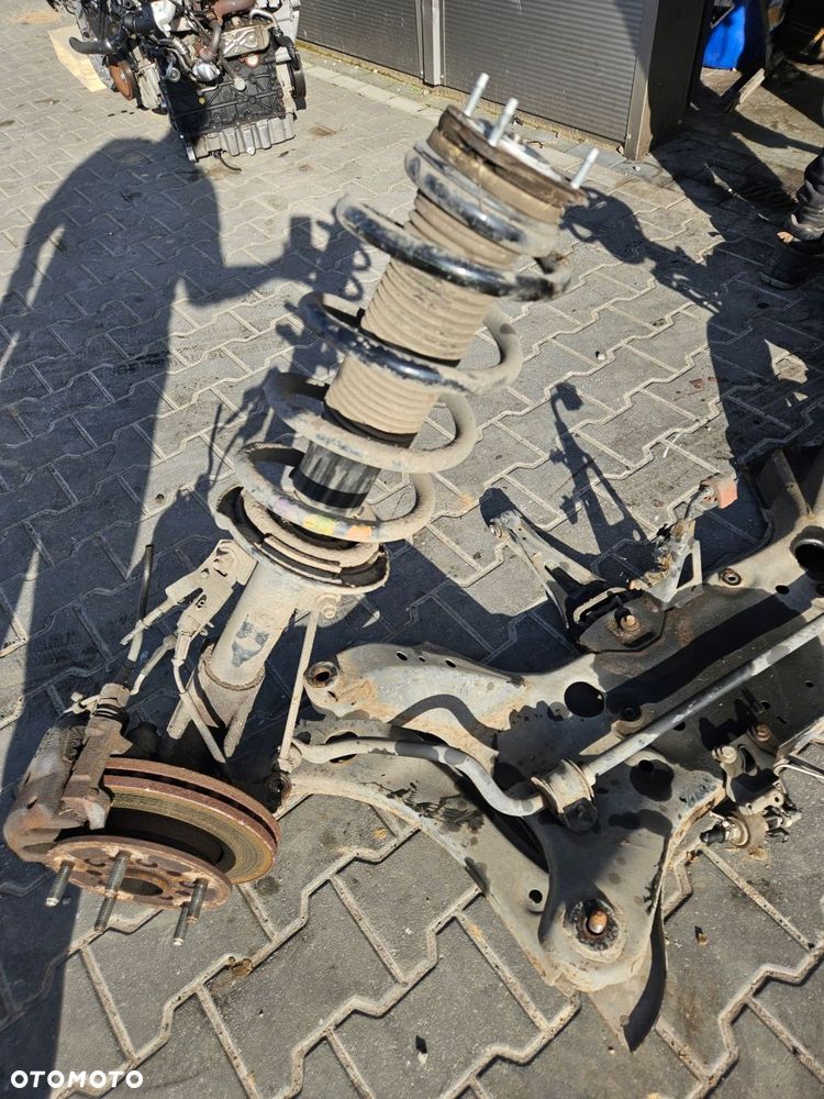 ford transit custom mk8 lift 2.0 tdci kołyska sanki wózek mcpersony komplet - 5