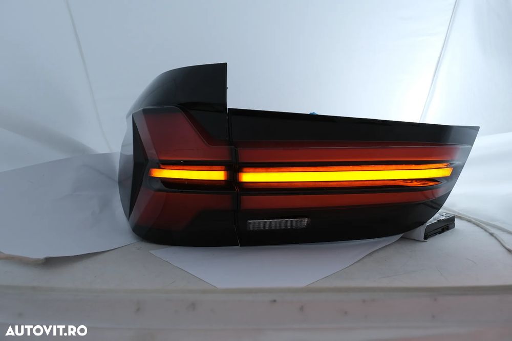 Stopuri Full LED BMW X5 F15 (2013-2018) Conversie la G05 Design - 9
