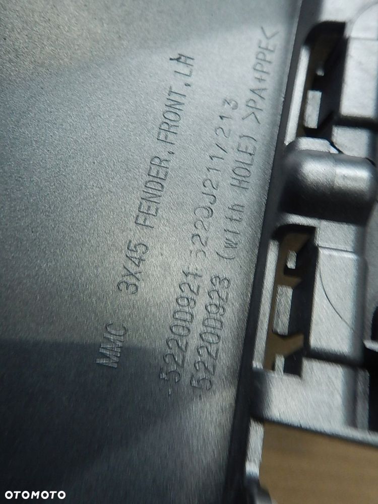 blotnik lewy przód mitsubishi asx i - 16