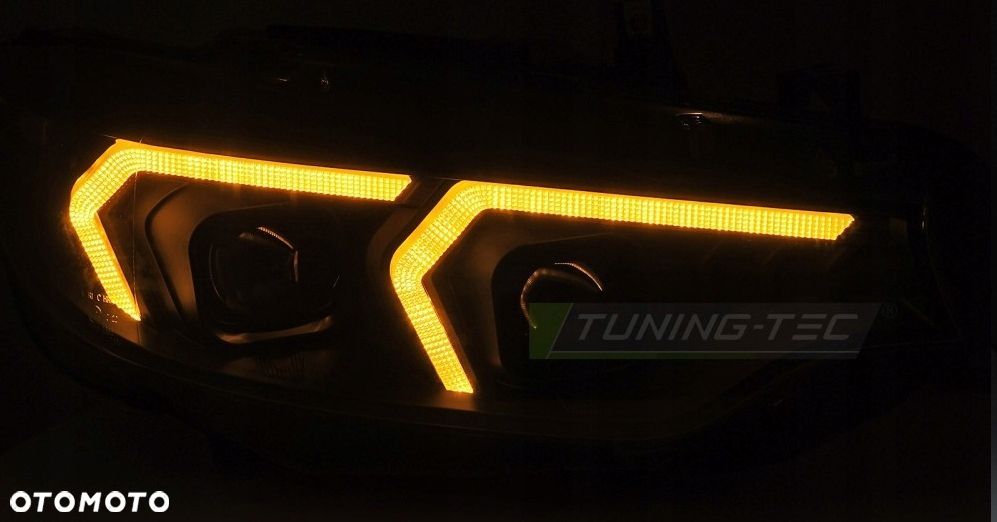 Reflektory Lampy L+R Bi-Xenon LED Ringi Black Tuning Bmw 4 f32 f33 f36 f82 - 4