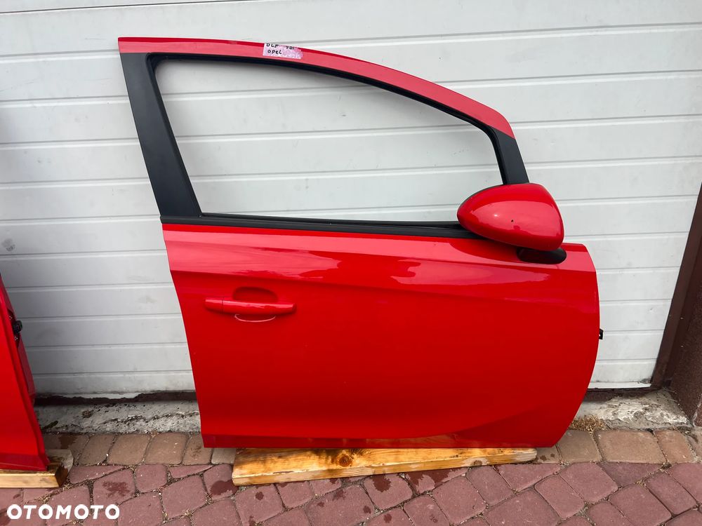 DRZWI PRAWY PRZÓD PRAWE PRZEDNIE OPEL CORSA E Z547 - 1