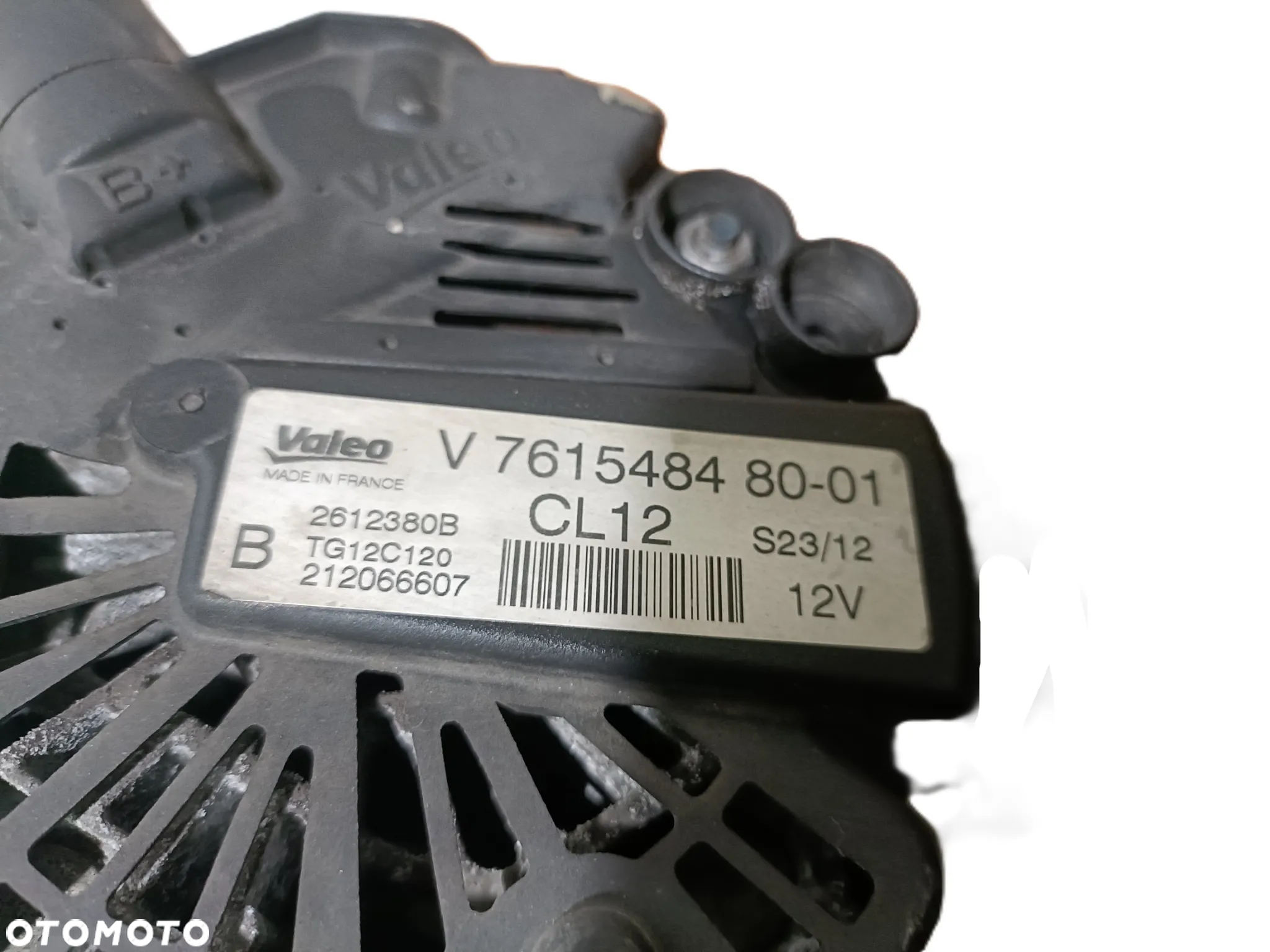 CITROEN C3 PICASSO 08-12 1,4 B alternator VALEO 761548480-01 * - 5