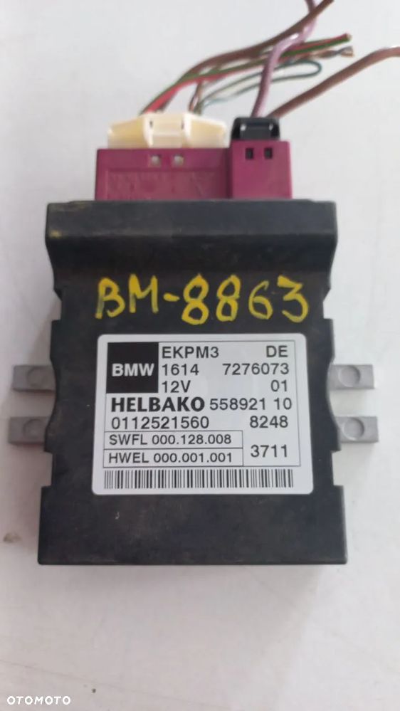 BM-7501 --> MODUŁ ALARMU FOTELI HAKA POMPY ICM ZAWIESZENIA KLIMATYZACJI LICZNIKA ZASILANIASKRZYNKA BEZPIECZNIKÓW (AUKCJA 2/2) - 5