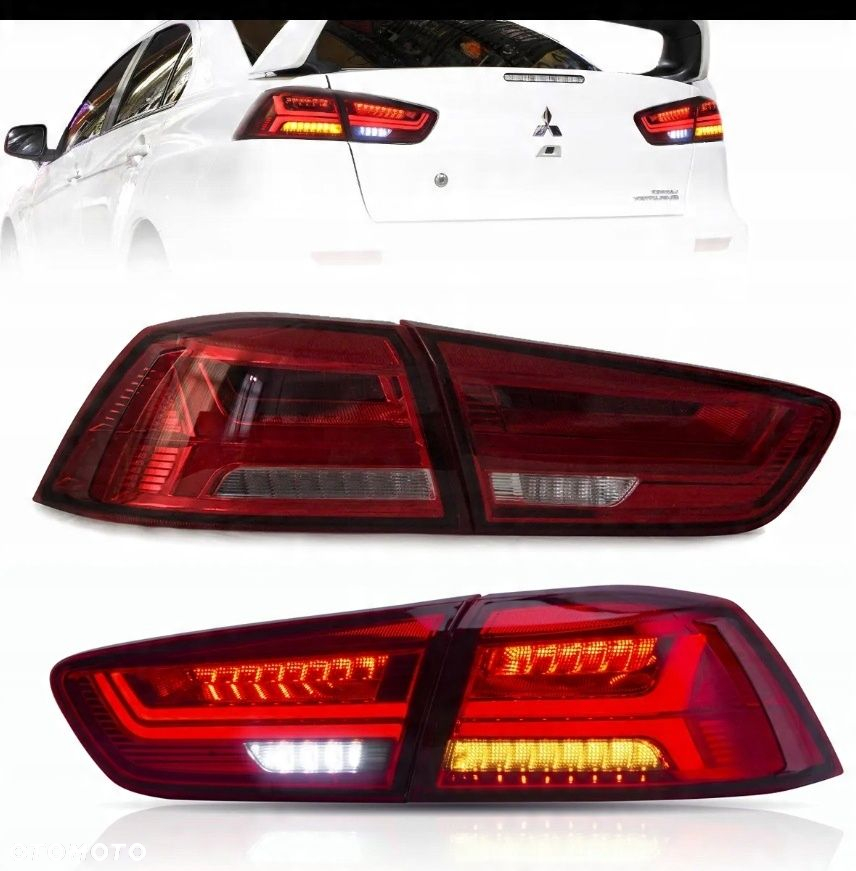 Lampy tyl ne kpl Vland Led Bar Neon Diody Tuning Mitsubishi Lancer VIII 8 - 3