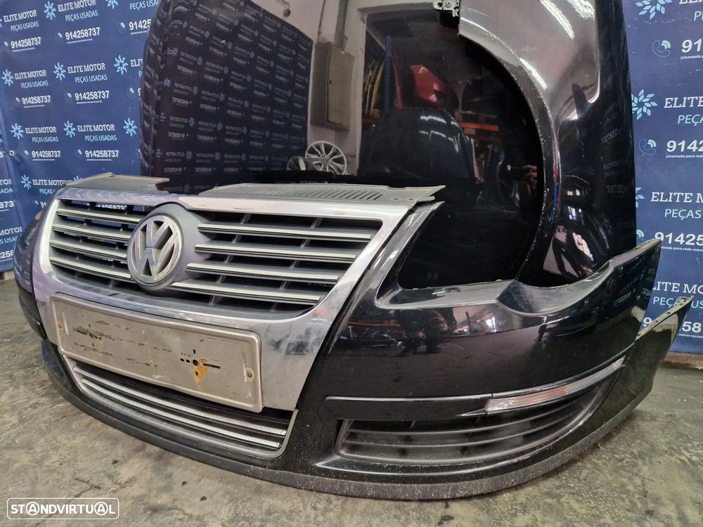 Frente completa usada VW PASSAT B6 2.0 TDI capot parachoques oticas radiadores guardalamas - 7