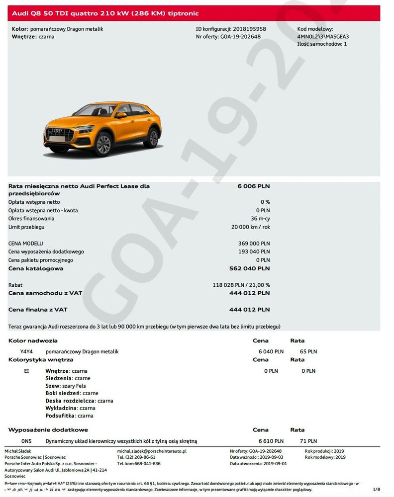 Audi Q8 50 TDI mHEV Quattro Black Edition Tiptronic - 18
