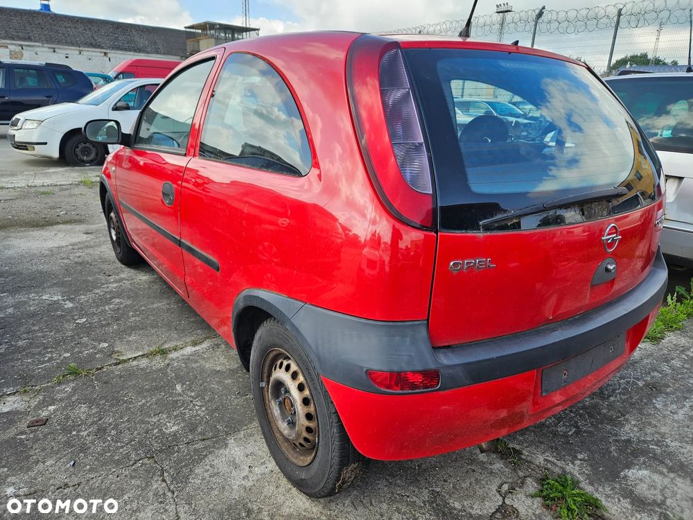 Maska zderzak przedni drzwi lewe prawe błotnik Opel Corsa C 2002r 3d hatchback Z547 - 8