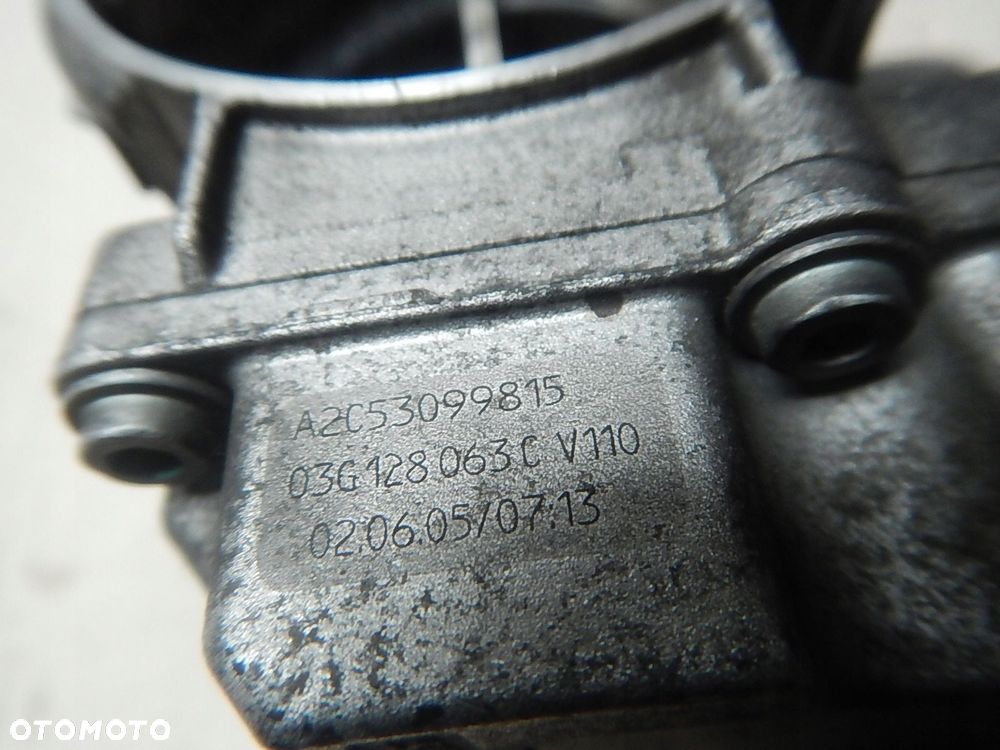 przepustnica audi vw golf v passat b6 1.9tdi 03g128063c - 5