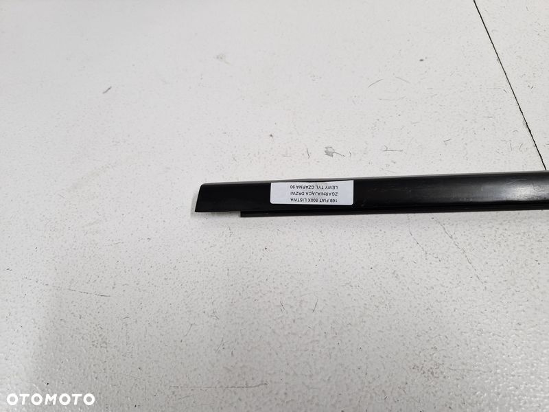 fiat 500x listwa zgarniająca drzwi lewy tył lewa tylna czarna - 4