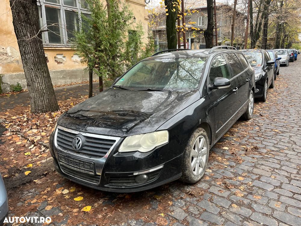 Dezmembrez VW Volkswagen Passat B6 break variant negru 2007 2.0 BMP 140CP