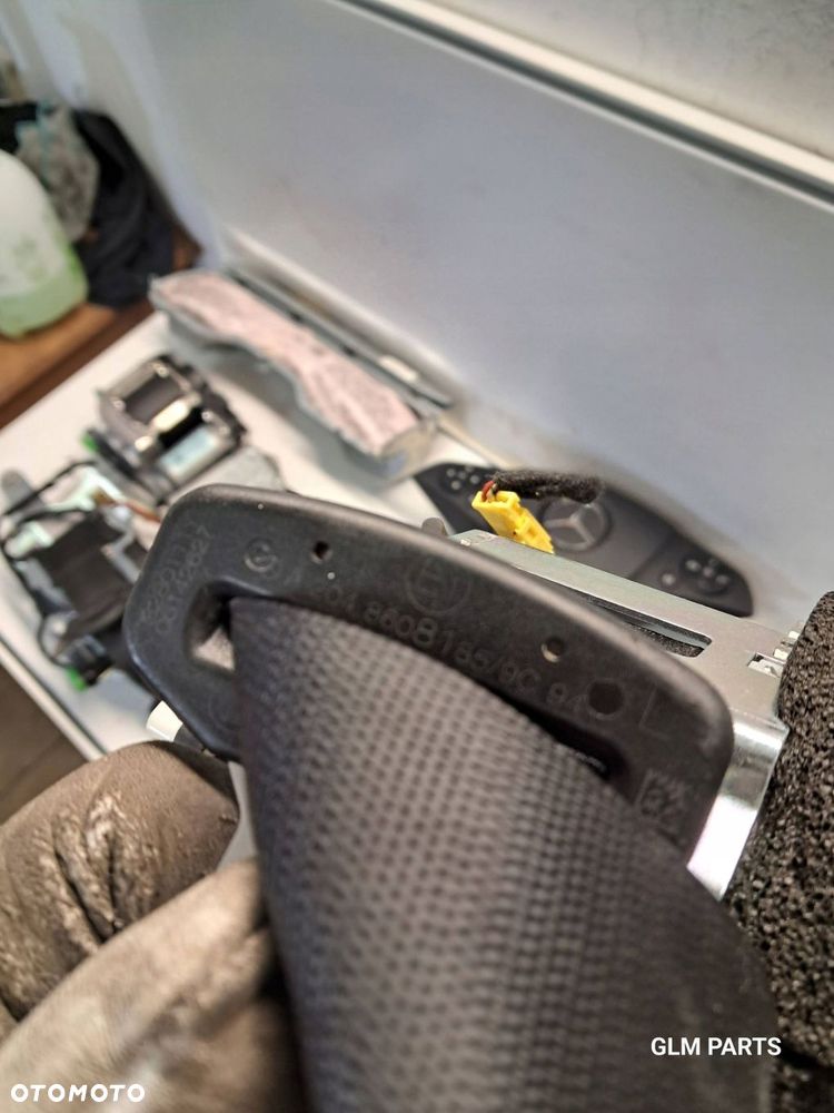 mercedes c klasa w204 sedan lift poduszki powietrzne airbag pasy komplet - 13