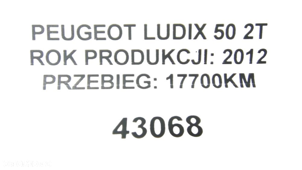 Silnik Peugeot Ludix 50 Swap Gwarancja 30 Dni - 7