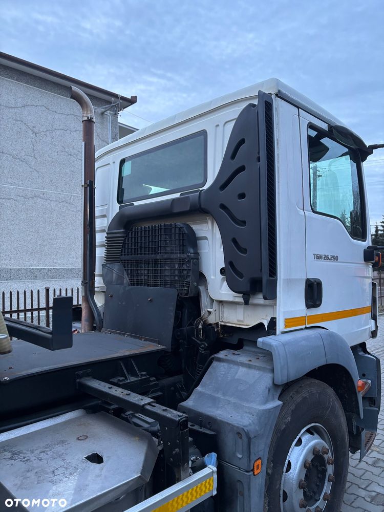 MAN TGM 26.290 6X4BB PIASKARKA SOLARKA pług schmidt - 13