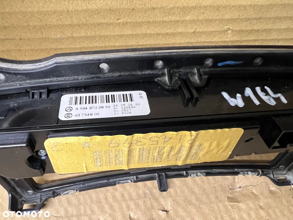 Panel zawieszenia grzania foteli ESP dekor Mercedes ML W164 A1648702810 - 4